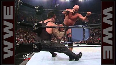 من أرشيف يوتيوب.. أندر تيكر يواجه ستيف أوستن