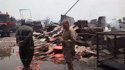 بالتفاصيل.. ألسنة النيران تلتهم 