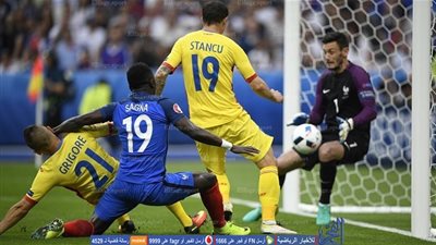 صور الشوط الأول لمباراة فرنسا ورومانيا في افتتاح يورو 2016