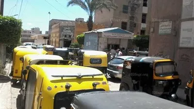 توزيع كارت الوقود لمركبات 'التوك توك' بالمجان في البحيرة (صور)