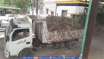 حملة مكثفة لإزالة القمامة والمخلفات بمقابر بورسعيد