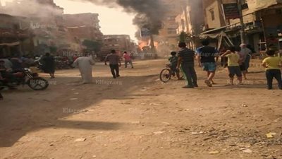 السيطرة على حريق بمحول كهرباء قرية 