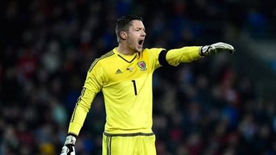 حارس ويلز يتمنى اللحاق بلقاء انجلترا في بطولة أوروبا