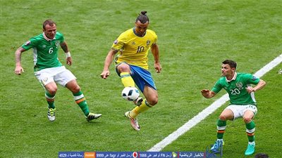 السويد تحطف تعادلا مثيرا من أنياب إيرلندا في يورو 2016