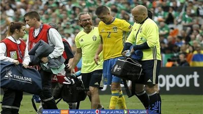 الإصابات تضرب منتخبي السويد وأيرلندا بيورو 2016