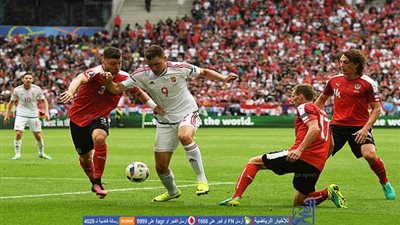 صور مباراة المجر والنمسا - يورو 2016