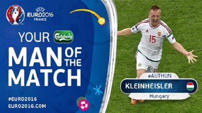 يورو 2016 - كلينهيسلر رجل مباراة المجر والنمسا