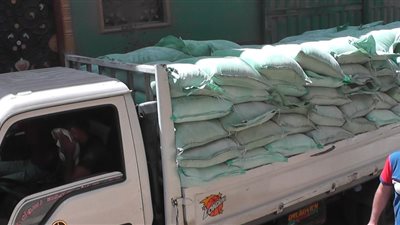 ضبط 9 طن دقيق مدعم داخل أحد المطاحن بقليوب 