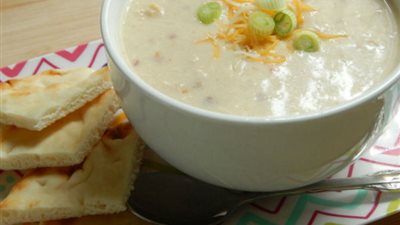 أطباق رمضان: طريقة عمل شوربة كريمة الدجاج   