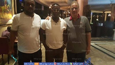 رئيس أنيمبا يزور رئيس بعثة الزمالك بنيجيريا