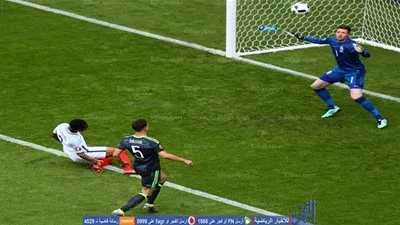 بالفيديو.. سترلينج يهدر فرصة هدف محقق أمام شباك ويلز - يورو 2016