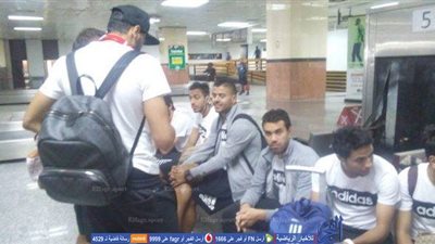 صور بعثة الزمالك في نيجيريا  لمواجهة إنيمبا
