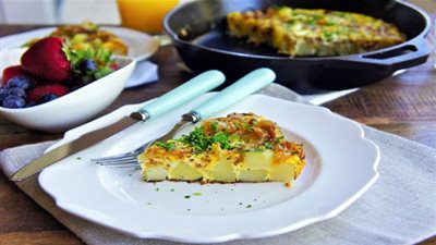 سحور رمضان: طريقة عمل اومليت البطاطس