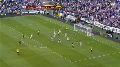 بالفيديو..مايكل ارويو يقلص الفارق ويحرز الهدف الأول للإكوادور في شباك أمريكا