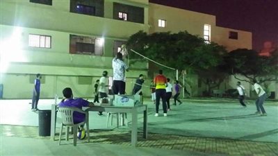 انطلاق البطولة الرمضانية لكرة الطائرة  لنزلاء 