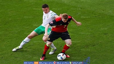 صور مباراة بلجيكا وأيرلندا - يورو 2016