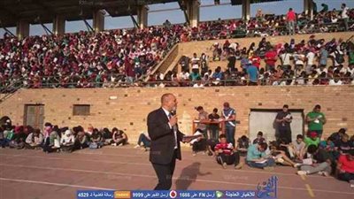 جامعة حلوان تحيل واقعة الدرس الخصوصي بالاستاد للتحقيق