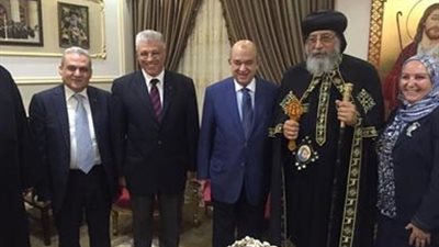 وزير السياحة يبحث مع وفد إسباني والبابا تواضروس سبل دعم منتج رحلة العائلة المقدسة