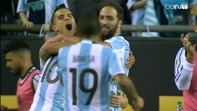 بالفيديو..لاميلا يضيف الهدف الرابع للأرجنتين فى مرمى فنزويلا 