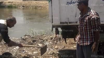 حملة لإزالة المباني المخالفة وإنارة الطرق بقرى الشرقية (صور)