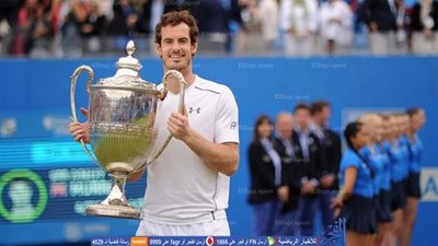 موراي يتوج ببطولة كوينز 