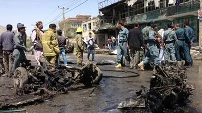 3 هجمات انتحارية فى افغانستان تستهدف السفارة الكندية و الأسواق