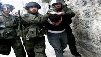 الاحتلال الإسرائيلي يعتقل 16 مواطنا فلسطينيا من الضفة