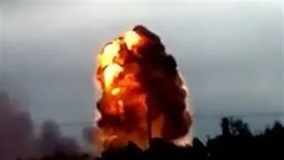 حريق ضخم يلتهم مستودعا للصواريخ جنوب روسيا 