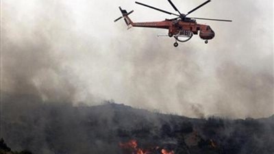 مصرع رجلي إطفاء وإصابة ثالث في حرائق الغابات بالعاصمة القبرصية