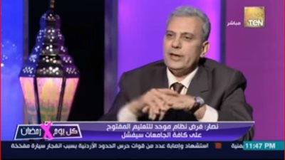 جابر نصار: وحيد حامد اختصر حكم الإخوان في مشهد بفيلم 