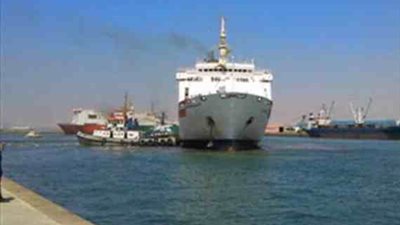 اليوم.. موانئ بورسعيد تستقبل 7 سفن حاويات