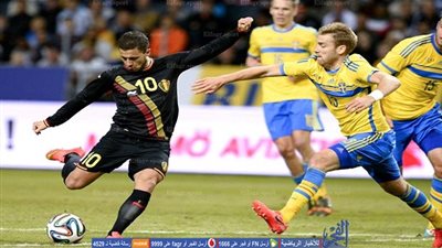 يورو 2016 – التشكيلة الرسمية لموقعة السويد وبلجيكا   