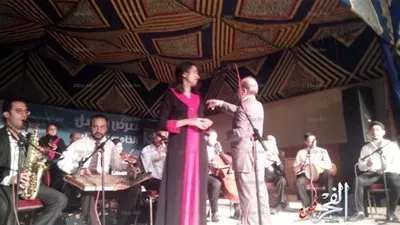 بالصور.. راوية مصطفي تشعل حفلها بمعرض فيصل للكتاب