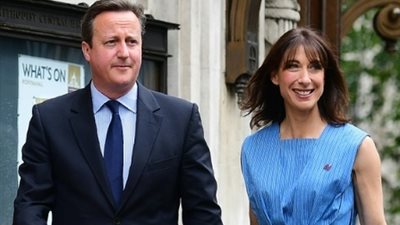 كاميرون يدلي بصوته في الاستفتاء على خروج بريطانيا من الاتحاد الأوروبي