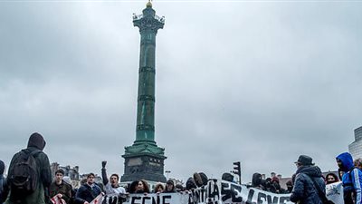 مظاهرة جديدة ضد قانون العمل في فرنسا وسط توترات شديدة