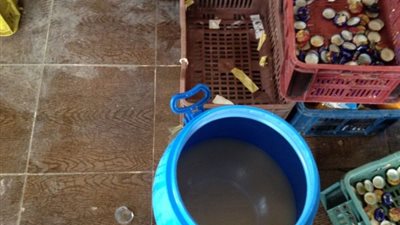 ضبط 250 جركن عصير مجهول المصدر بحي الشرق ببورسعيد