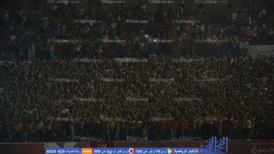 بالفيديو.. احتفال جماهير الأهلي في ملعب 