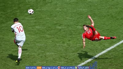 بالفيديو.. شاكيري يسجل أجمل هدف في اليورو بشباك بولندا - يورو 2016