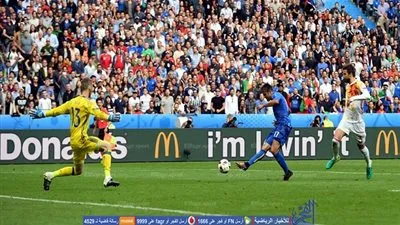 بالفيديو.. إيدير يضيع هدف محقق أمام مرمي الإسبان - يورو 2016
