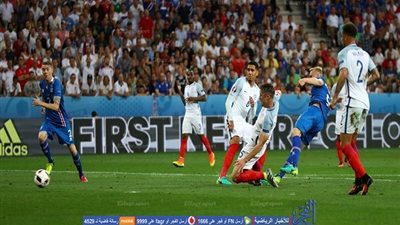 بالفيديو.. أيسلندا تضرب إنجلترا بالهدف الثاني في أقل من 5 دقائق - يورو 2016