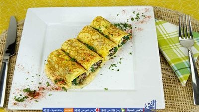 اطباق رمضان: طريقة عمل الكريب بحشوة الجبن والمشروم