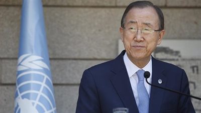 بان كي مون يصل إلى قطاع غزة