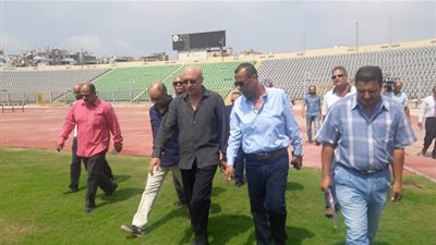 بالصور.. رسمياً : المصري يتسلم استاد بورسعيد