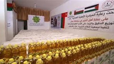 مساعدات عمانية تستهدف 2000 أسرة فلسطينية فى غزة