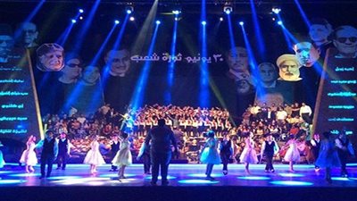  بروفات حفل ذكرى 30 يونيو بالأوبرا  (صور)