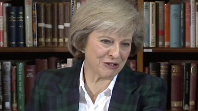 وزيرة الداخلية البريطاني تعلن ترشحها رسمياً لخلافة كاميرون