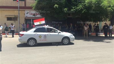 انطلاق احتفالات ذكرى ثورة 30 يونيو بسوهاج بمسيرة بأعلام مصر (صور )