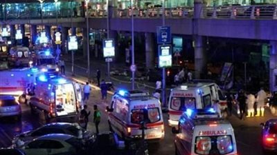 تركيا تعلن الحداد الوطني على ضحايا هجوم مطار أتاتورك باسطنبول