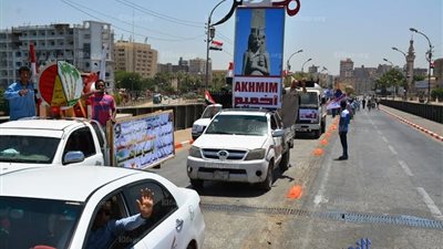 عروض من الجيش والشرطة والشعب في ذكرى ثورة 30 يونيو  بسوهاج (صور)