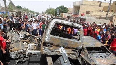 مقتل واصابة 17 عراقيا في تفجير انتحاري جنوب غربي بغداد